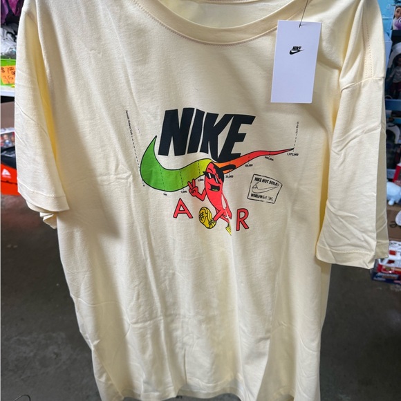 Nike Other - Nike Air Cream T-Shirt with Graphic Print